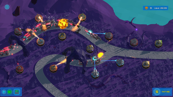 Игра Planet TD, скриншот