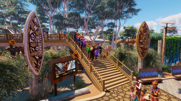 Игра Planet Zoo: Australia Pack, скриншот