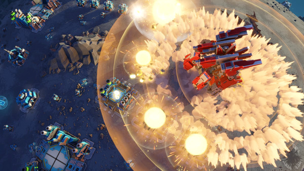 Игра Planetary Annihilation: TITANS, скриншот
