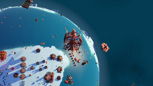 Игра Planetary Annihilation: TITANS, скриншот