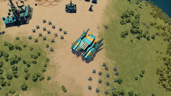 Игра Planetary Annihilation: TITANS, скриншот