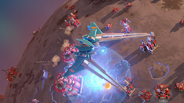 Игра Planetary Annihilation: TITANS, скриншот
