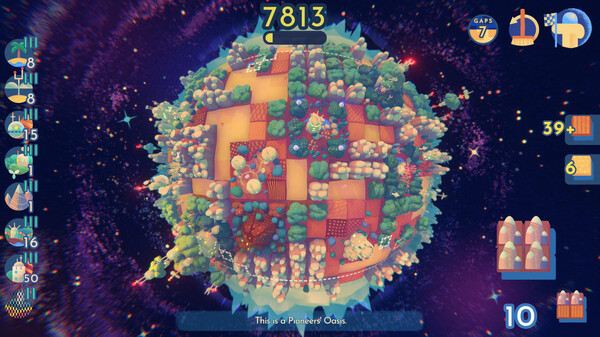 Игра Planetiles, скриншот