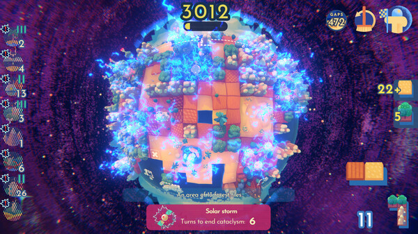 Игра Planetiles, скриншот