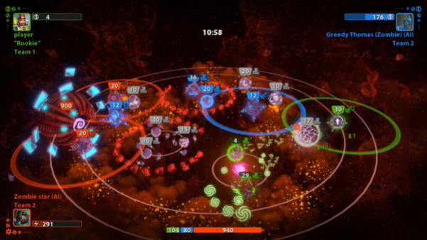 Игра Planets Under Attack, скриншот