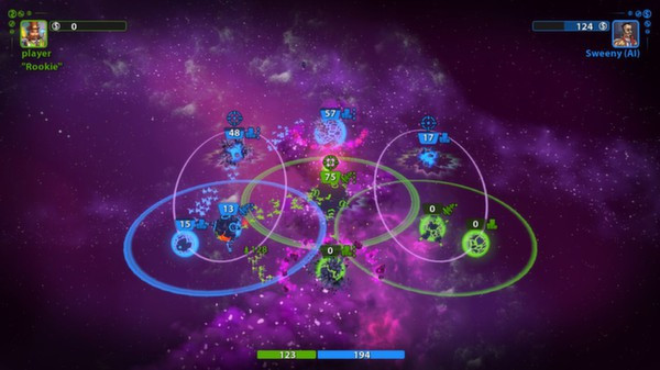 Игра Planets Under Attack, скриншот