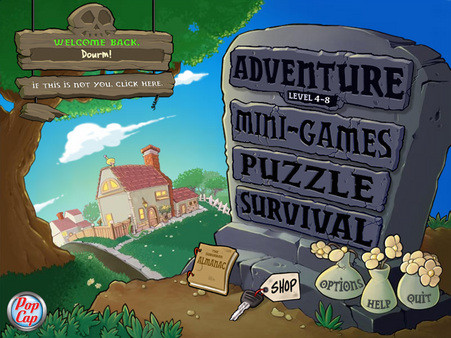Игра Plants vs. Zombies GOTY Edition, скриншот