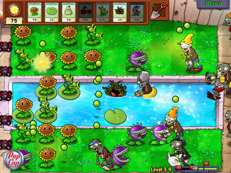 Игра Plants vs. Zombies GOTY Edition, скриншот