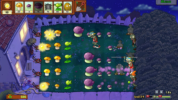 Игра Plants vs. Zombies: Replanted, скриншот