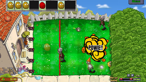 Игра Plants vs. Zombies: Replanted, скриншот