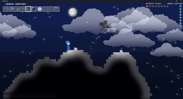 Игра Platformer, скриншот