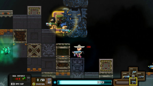 Игра Platformines, скриншот