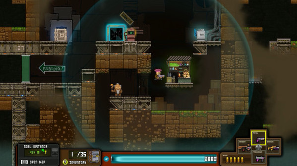 Игра Platformines, скриншот