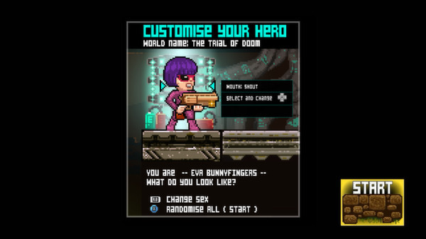 Игра Platformines, скриншот