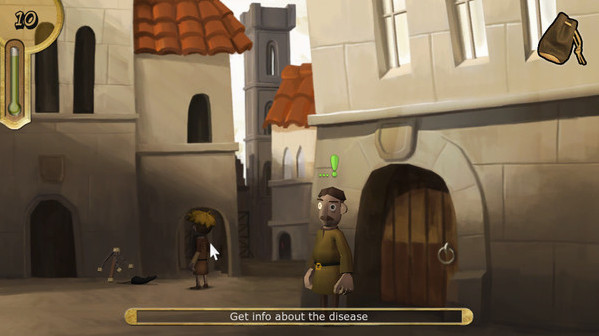Игра Playing History - The Plague, скриншот