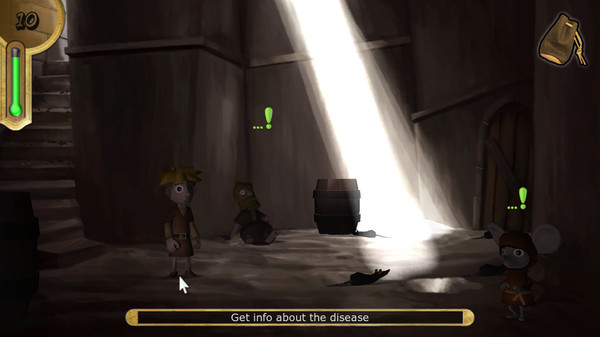 Игра Playing History - The Plague, скриншот