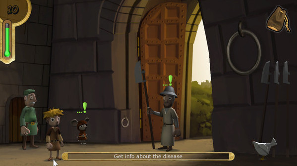 Игра Playing History - The Plague, скриншот
