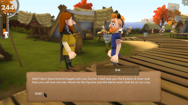Игра Playing History: Vikings, скриншот
