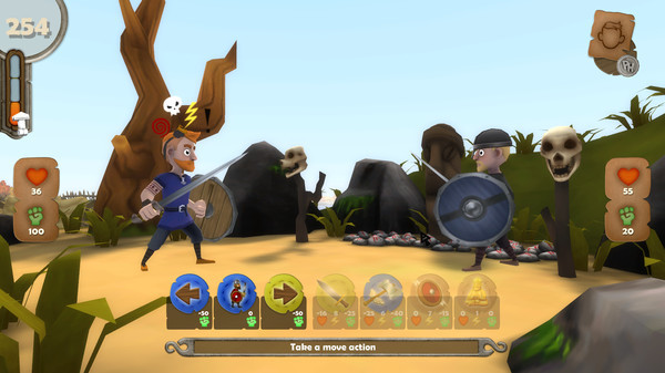 Игра Playing History: Vikings, скриншот