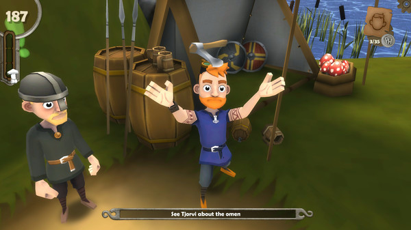 Игра Playing History: Vikings, скриншот