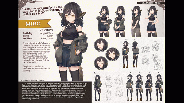 Игра Please Be Happy - Official Artbook, скриншот