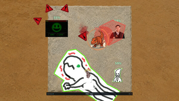 Игра PNG BATTLE, скриншот