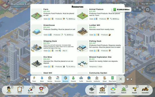 Игра Pocket City 2, скриншот