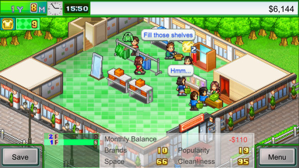 Игра Pocket Clothier, скриншот