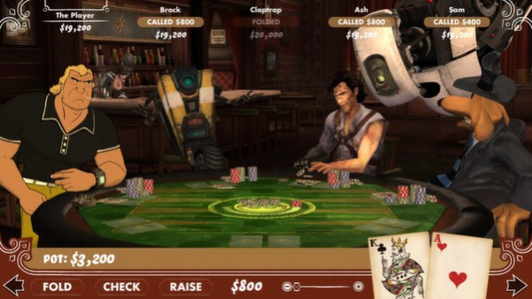 Игра Poker Night 2, скриншот