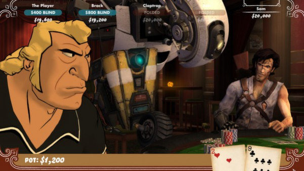 Игра Poker Night 2, скриншот