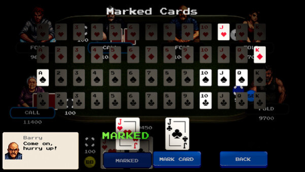 Игра Pokertown: Cheater's Paradise, скриншот