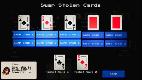 Игра Pokertown: Cheater's Paradise, скриншот