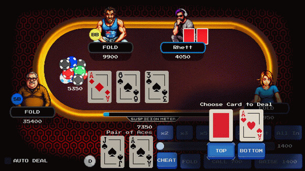Игра Pokertown: Cheater's Paradise, скриншот