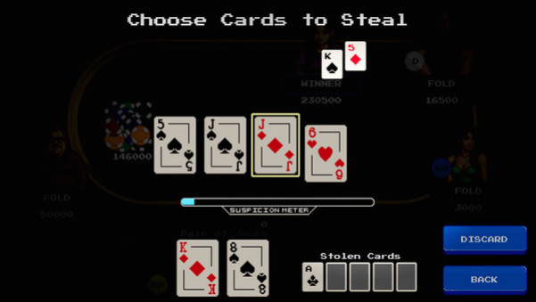 Игра Pokertown: Cheater's Paradise, скриншот