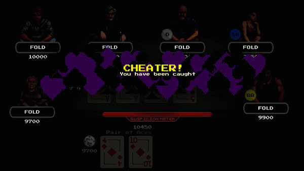 Игра Pokertown: Cheater's Paradise, скриншот