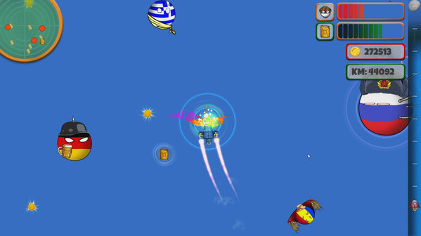 Игра Polandball: Can into Space!, скриншот