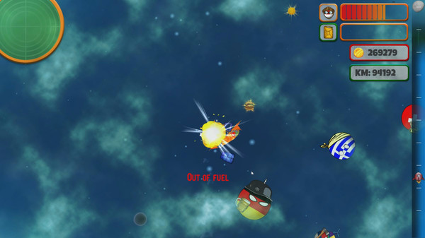 Игра Polandball: Can into Space!, скриншот