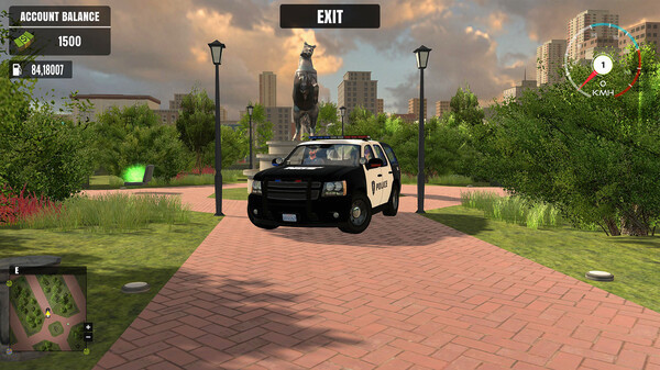Игра Police Car SUV Simulator, скриншот