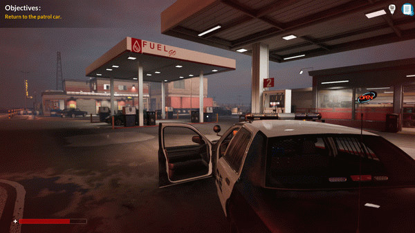 Игра Police Shootout, скриншот