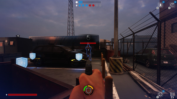 Игра Police Shootout, скриншот
