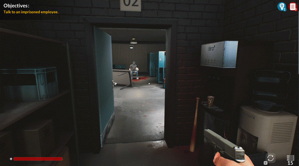 Игра Police Shootout, скриншот