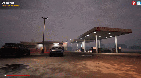 Игра Police Shootout, скриншот