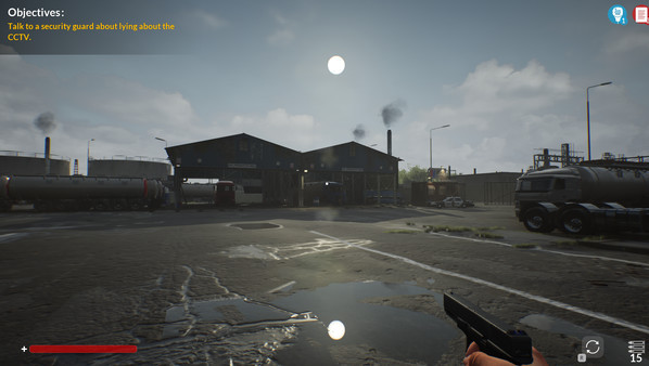 Игра Police Shootout, скриншот
