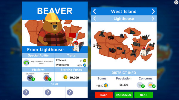 Игра Political Animals, скриншот