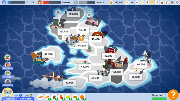 Игра Political Animals, скриншот