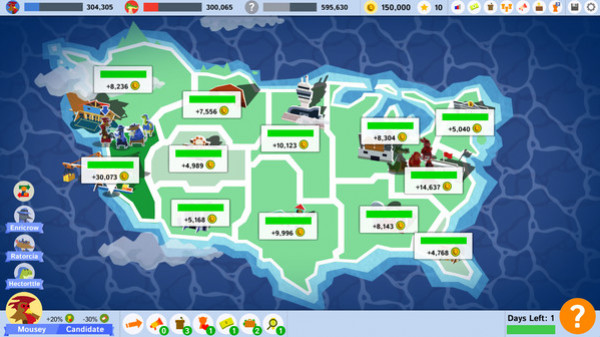 Игра Political Animals, скриншот