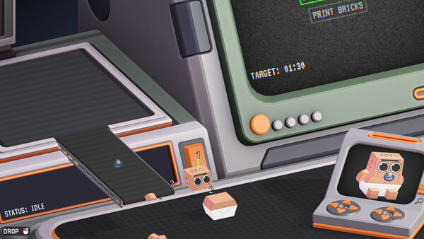 Игра Poly Bricks, скриншот