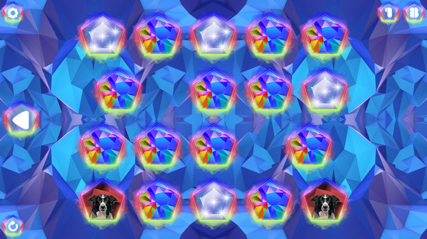 Игра Poly Memory: Dogs, скриншот