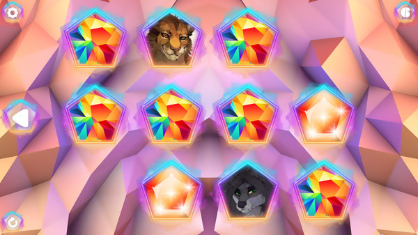 Игра Poly Memory: Furries, скриншот