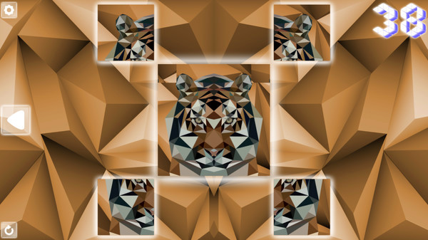 Игра Poly Puzzle: Predators, скриншот